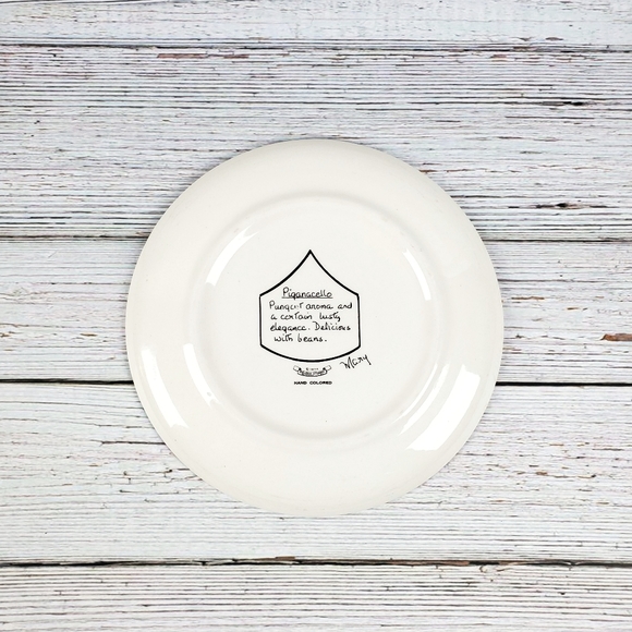 Delano Studios Pig Cello Wine Cheese Plate - Picture 2 of 3